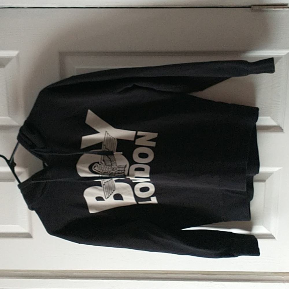 BOY London UK Black Large LOGO hoodie Men S